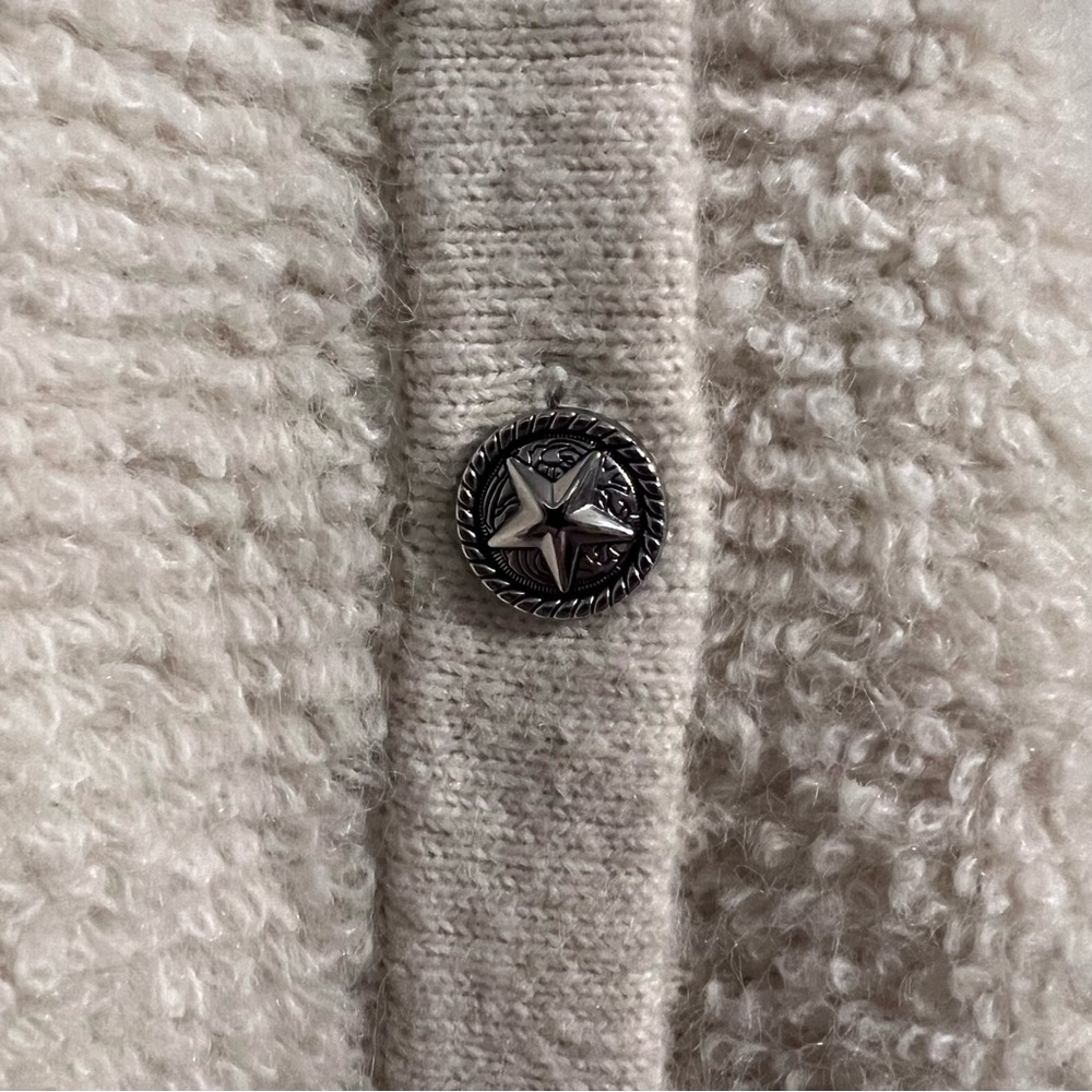Lucky Brand Women's Textured Button-Up Cardigan - Picture 4 of 11